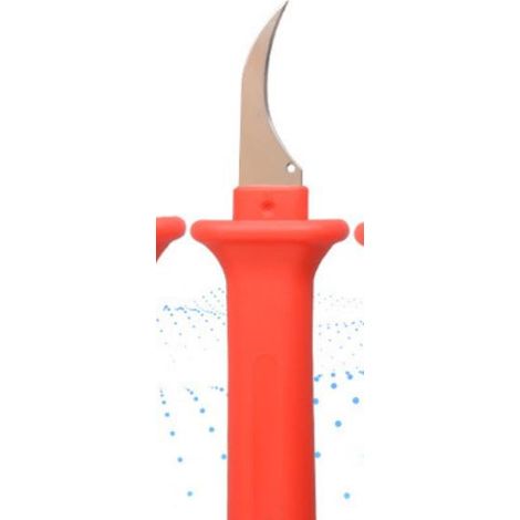 Couteau d'électricien, décapant d'isolation 33HS, coupe-câble avec gaine en plastique, outil de coupe d'isolation manuel (1/3)