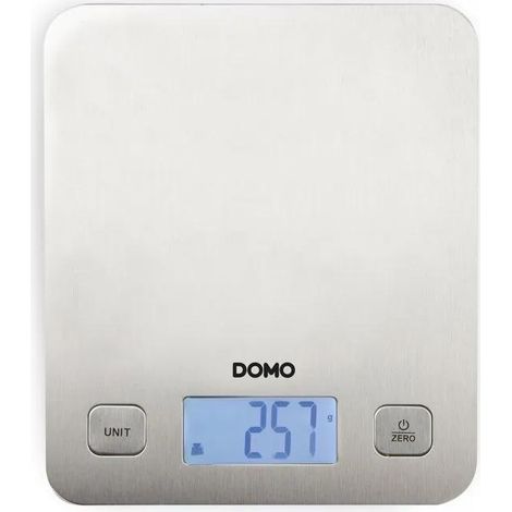 Báscula de cocina domo DO9239W acero inoxidable 5 kg