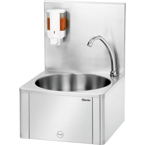 Lave-main Professionnel - Commande Genou - Bartscher