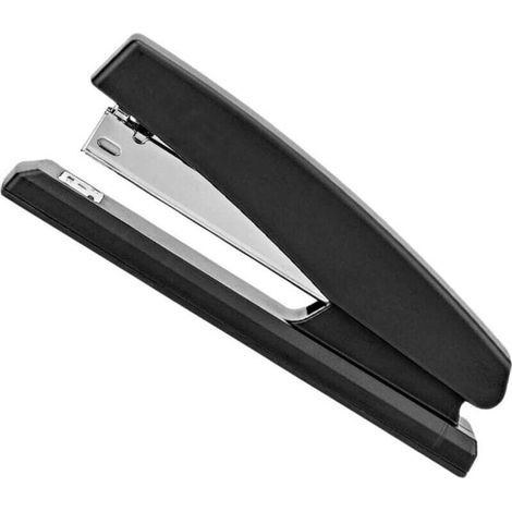 Agrafeuse, agrafeuse de bureau, agrafeuse de bureau, agrafeuse de bureau robuste, noire (1/3)