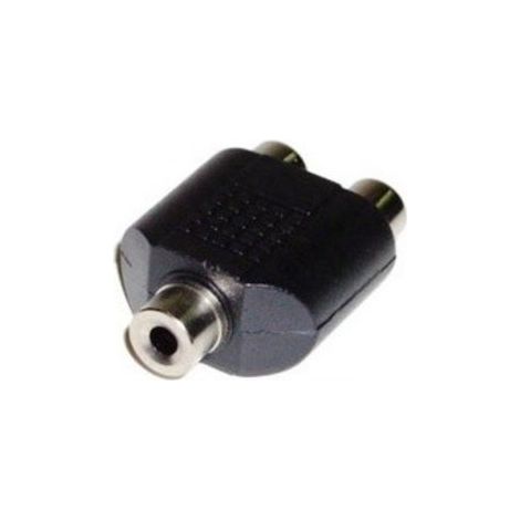 Adaptador RCA 1 Hembra A 2 RCA Hembra 3 Hembras