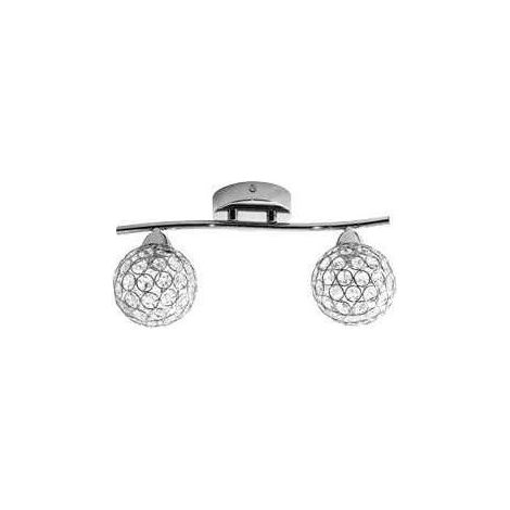 My Lamp - Kegan Crystal Ceiling Lamp 3xg9 Chrome 18x38