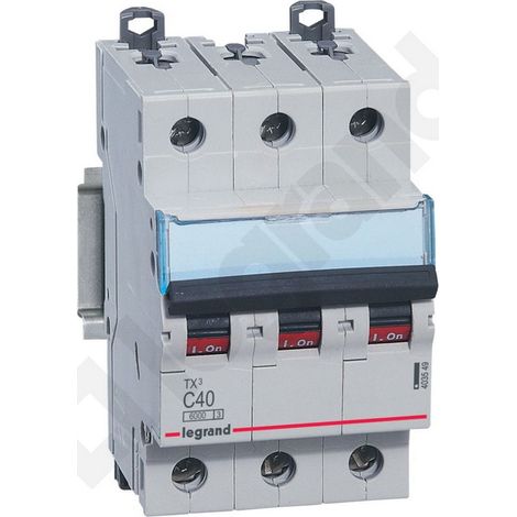 Legrand Modelo de interruptor automático Tipo C gris 40A 6kA