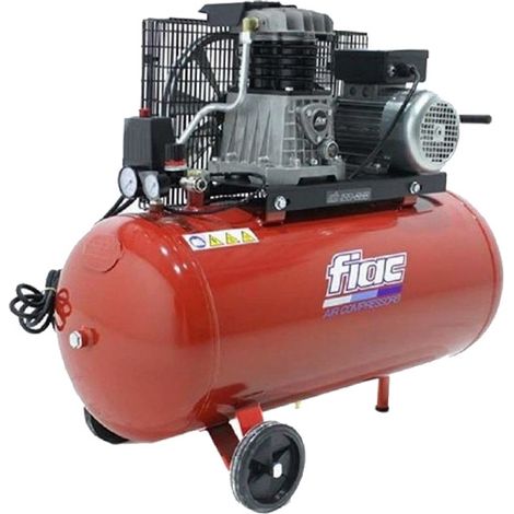COMPRESSORE ARIA SERBATOIO 200L MOTORE 3HP MONOFASE FIAC (1/10)