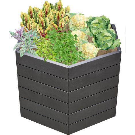 GARANTIA ERGO letto rialzato L 75 Stone, incl. sistema di risparmio idrico FLORA