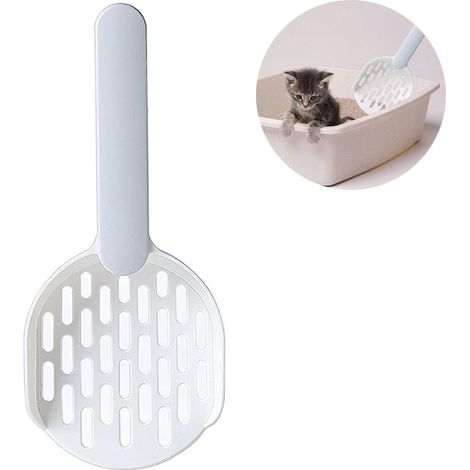 Pelle à litière, pelle à déjections, pelle à litière pour chat, pelle en plastique. (1/5)