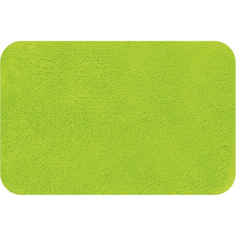 Spirella colección Carolina , Alfombrilla de baño , 100% Algodón, Verde (1/2)
