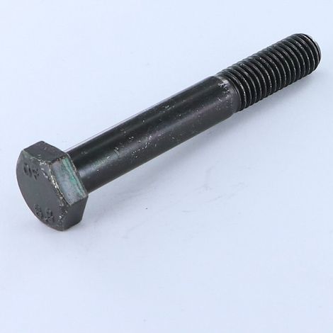 Corps de boulon filetage partiel Tête hexagonale TH M10X70 Classe 8.8 Acier zingué noir-1 pièce