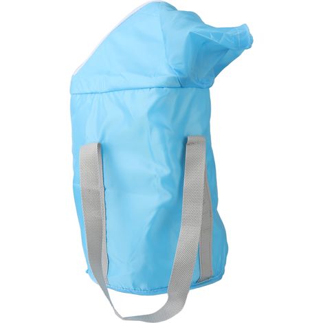 Bassin de Pieds Pliable Isotherme 5 Couches, Baignoire Portative pour Soins des Pieds en Voyage Bleu (1/5)