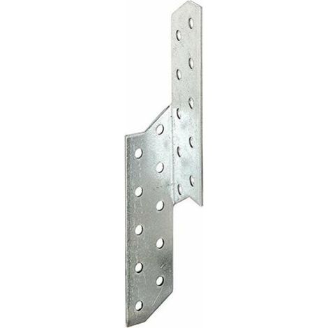 SUPPORTO ANCORANTE DI GIUNZIONE A Z 170x32x32MM - SINISTRO - IN ACCIAIO ZINCATO