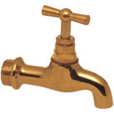 RUBINETTO CURVO NORMALE 1/2&quot