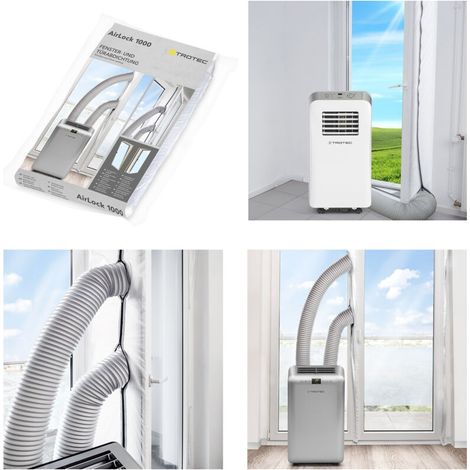 Kit de calfeutrage AirLock 1000 pour porte-fenêtre – Longueur 560 cm – Imperméable et lavable – Économie d'énergie et protection contre les insectes (1/5)