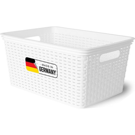 Novaliv Aufbewahrungsbox 1x Aufbewahrungskorb Rattan (1/5)