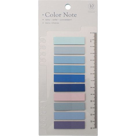 Étiquettes adhésives détachables, 10 couleurs, 200 feuilles/lot (1/2)