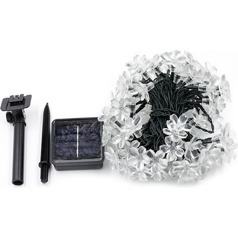 Guirlande Lumineuse - 100 LED - 12 M - Étanche IP44 - 8 Modes - Pour Jardin Extérieur Intérieur Mariage Fête Noël - 1 Pièce (1/5)