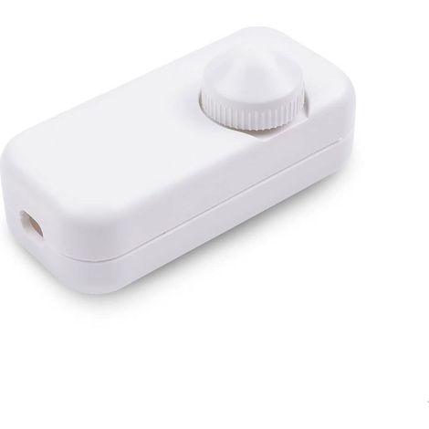 Variateur Réglable 1W–150W LED Réglables Ampoules à Incandescence Marche/Arrêt AC220–240V en Ligne/Intermédiaire à part de 1W Silencieux (Boucle de Fil avec Commande Rotative) (1/5)