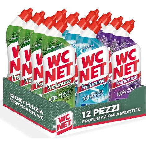WC NET PROFUMOSO GEL IGIENIZZANTE FRAGRANZE ASSORTITIE WC 700 ML (1/5)