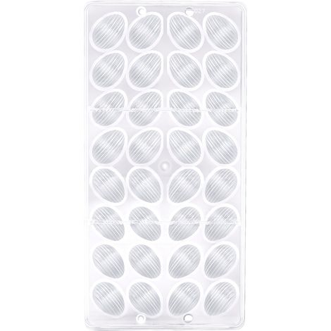 Moule à chocolat alimentaire, plaque de cuisson multifonctionnelle pour glaçons, gelée, pudding, bonbons, savon et bougies. Démoulage facile. Réutilisable. 27,5 x 13,5 cm. 2027 (1/5)