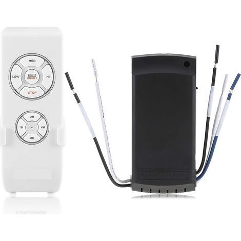 Télécommande, Kit lampe ventilateur plafond sans fil pour Home Office 220V Universel (1/5)