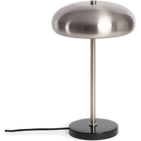 Lampe à Poser Métal Aleisk Nickel (1/5)