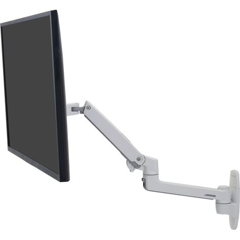 Ergotron LX Series Braccio Monitorale Muro Bianco (1/4)