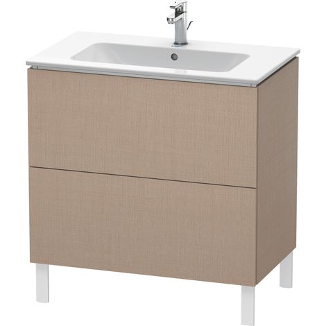 Duravit L-Cube mueble bajo lavabo, vertical, 2 extraíbles,