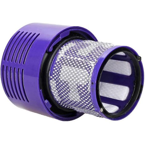 Filtro posterior de repuesto compatible con Dyson V10 Azul/Blanco, 4 piezas SZRH AM