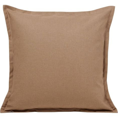 Housse de coussin en Coton lin uni LEOLINO (1/4)