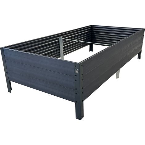 GPPS Hochbeet KLASIKA Woodlook, Grau 1507530