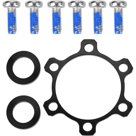Jeu d'adaptateurs de moyeu de vélo 100 x 15 à 110 x 15 mm, 142 x 12 à 148 x 12 mm, aluminium, épaisseur 0,3 et 0,5 cm (1/5)