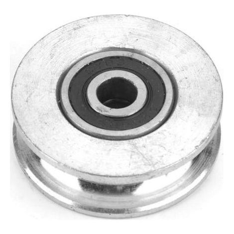 Roue de roulement haute résistance, guide-câble métallique pour poulie (56 mm) (1/5)