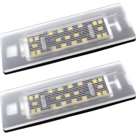 Fiat Panda 2003-2012 - LED-Kennzeichenbeleuchtung, 2er-Set