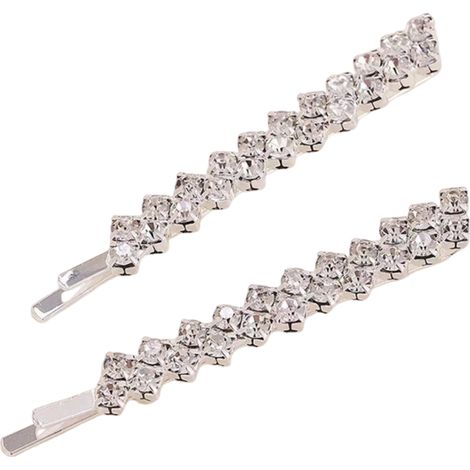 Pince À Bijoux En Métal Argenté - Fixation Décorative Pour Tissu Et Papier - Lot De 2 Pièces (1/5)
