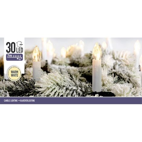 Weihnachts Kerzen-Lichterkette - Home Styling Collection