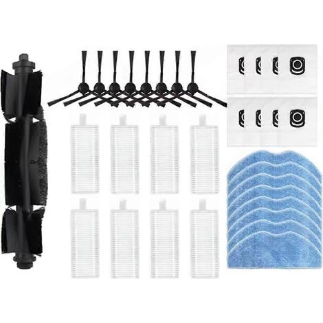 Pièces détachées pour aspirateur Tefal Rowenta X-Plorer Série 75S RR8577WH 75S+ RG8597W : brosse, filtre, lingette et sac à poussière. (1/5)