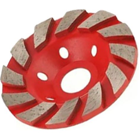 Meule diamantée de 10 cm (4 pouces) pour le meulage et le façonnage du béton (1/5)