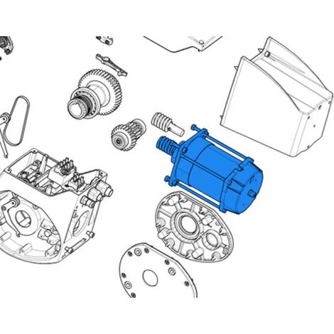 came pièce détachée du groupe moteur c-bx 119ricx034 (1/3)