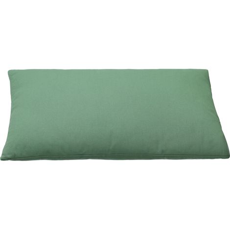 EGLO LIVING Kissen Iles, Couch Zierkissen Basic, Dekokissen aus Polyester und Baumwolle in Grün, Kissenbezug mit Inlett, Sofakissen 50x30 cm (1/5)