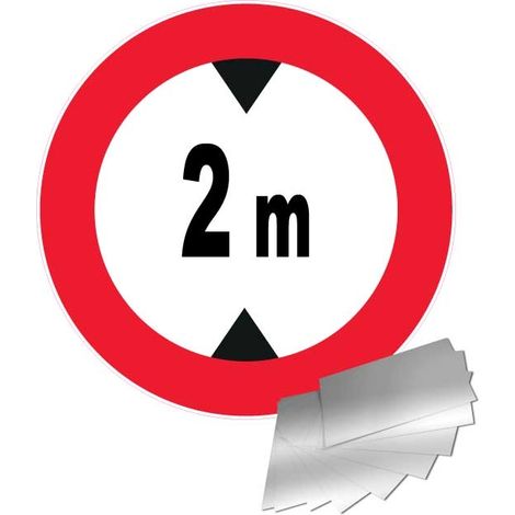 Panneau Hauteur limitée à 2 m - Alu Ø300mm - 4010212 (1/2)