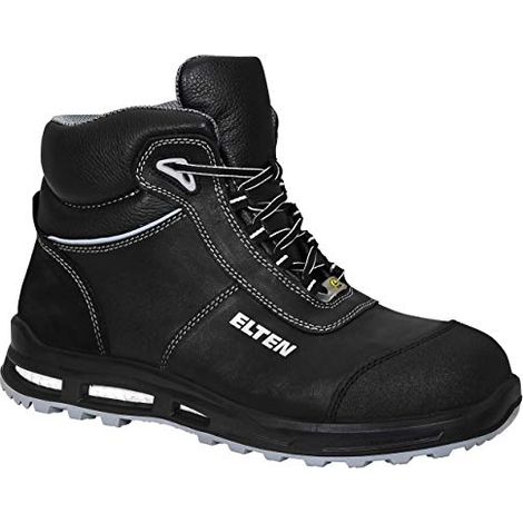 ELTEN - Calzatura alta con lacci nera/grigia REACTION XXT Mid (1/4)