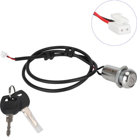 Waterproof ignition lock for KuKirin G4 electric scooter with 2-key switch and lock cylinder accessories (1/5)