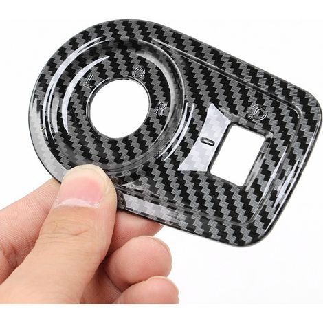 Autocollant décoratif pour interrupteur de phares intérieurs, motif fibre de carbone, compatible avec les modèles MG4 EV, MG5, MG GT et MG 5 (accessoires auto 2022-2023). (1/5)