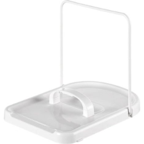 Faltbarer Topfdeckelhalter – Küchenaufbewahrungsständer, geeignet für Topfdeckel mit einem Durchmesser von 16–34 cm (1/5)