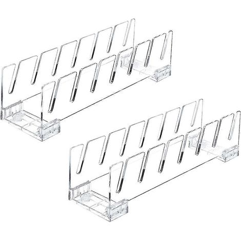 Baseballkappen-Organizer, Set aus 2 Acrylständern, einfach zu montieren, ideal zum Präsentieren und Aufbewahren von Kappen im Schlafzimmer. (1/5)