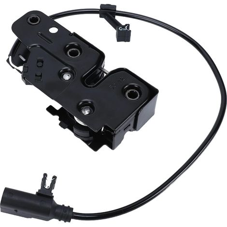 Verrou de Capot Moteur, Construction Robuste en Plastique et Métal Haute densité avec Connecteur à 2 Broches, Remplacement pour Allroad 2013-2015 S4 2010-2014 S5 2009-2014 (1/4)