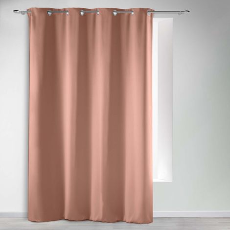 Rideau occultant et isolant BLUSH – 140 x 240 cm - 135x240cm - Blush