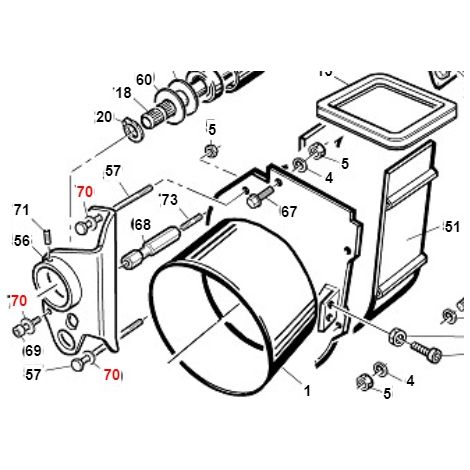 Arandela de seguridad SCHNORR para tornillos D.8 ORIGINAL GIANNI FERRARI 00.68.12.0008