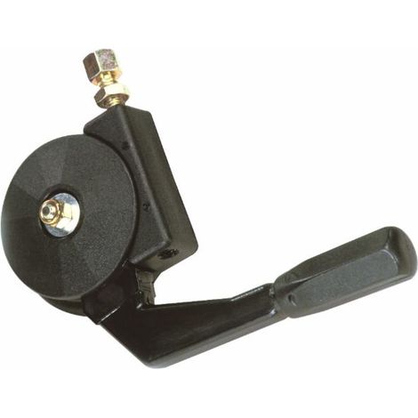 Manettino trattore gambo curvo in plastica Sx