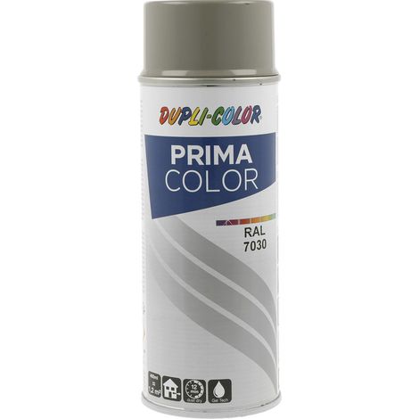 Dupli Color Prima Lackspray, Sprühlack 400ml, steingrau glänzend RAL 7030