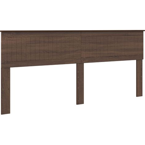 Maison Exclusive - Cabecero Roble Marrón Madera de ingeniería (1/5)